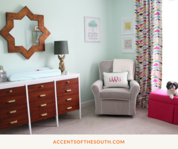 Accents of the South by Beverly Farrington - Huntsville Interior Design - Baby-Girl-Nursery-in-Huntsville-Alabama-Accents-of-the-South-by-Beverly-Farrington-Facebook-358x300 Baby Girl Nursery in Huntsville Alabama Accents of the South by Beverly Farrington Facebook %