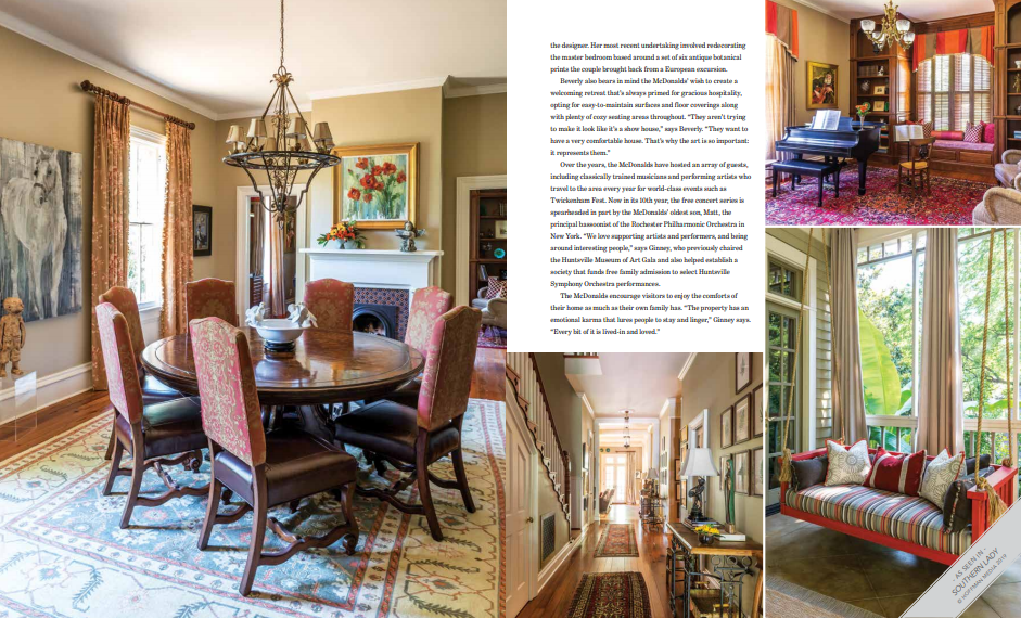 Accents of the South by Beverly Farrington - Huntsville Interior Design - southern-lady-2 Huntsville Twickenham Victorian Home in Southern Lady %